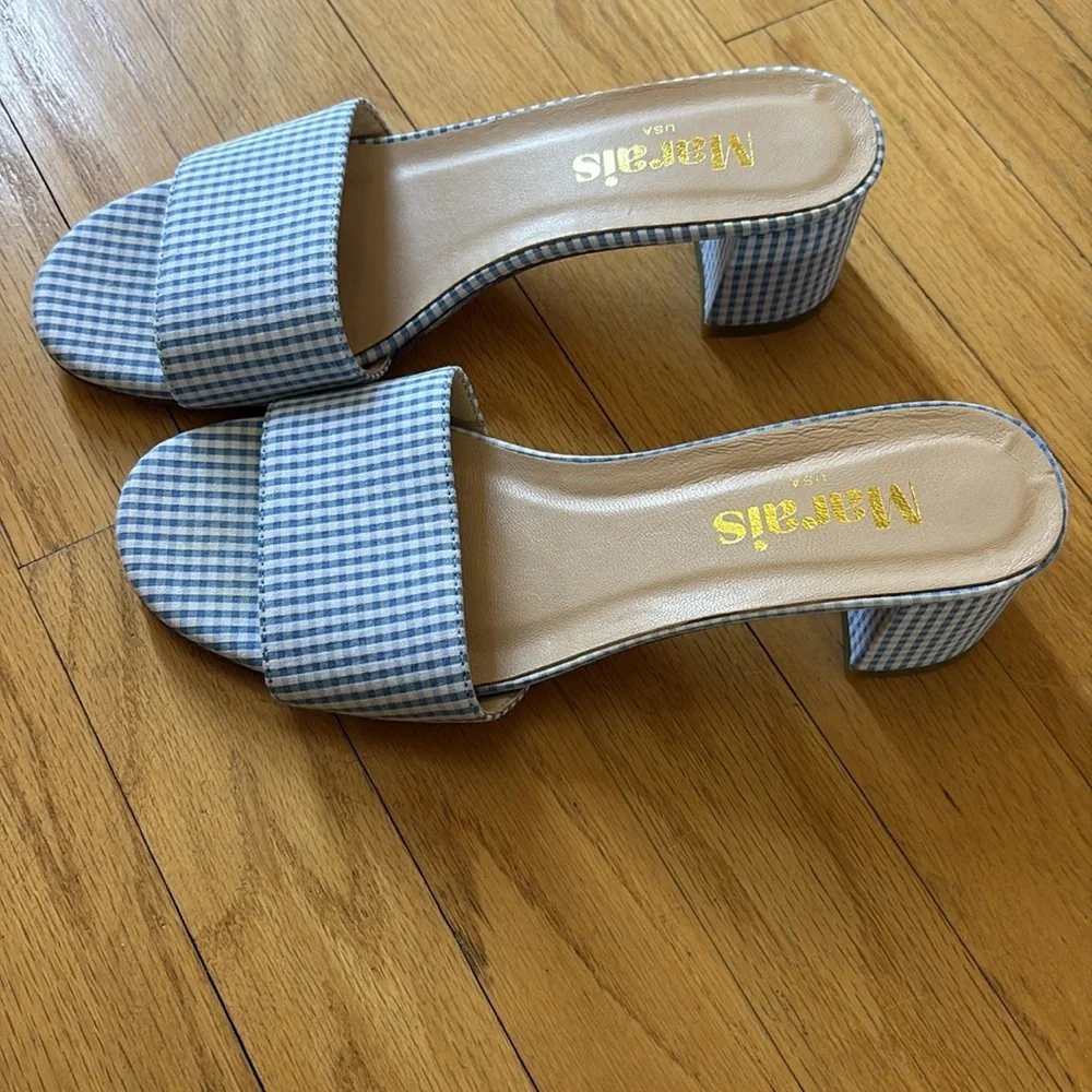 Marais Gingham Sandals - Picture 4 of 6